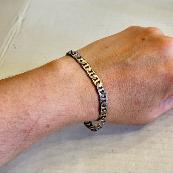 925 Sterling Silver Curb Cuban Bracelet - Picture 11 of 16